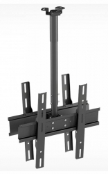 Кронштейн для телевизора Holder PR-102-B черный 32 -65 макс.90кг потолочный фиксированный