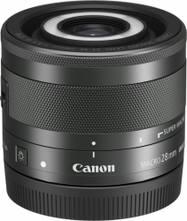 Объектив Canon EF-M STM (1362C005) 28мм f/3.5 Macro черный