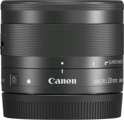 Объектив Canon EF-M STM (1362C005) 28мм f/3.5 Macro черный