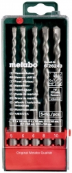 Набор буров Metabo 626243000 (5пред.) для дрелей/перфораторов