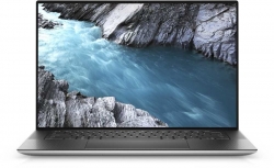 Ноутбук Dell XPS 15 Core i9 10885H/32Gb/SSD1Tb/NVIDIA GeForce GTX 1650 Ti 4Gb/15.6 /WVA/UHD+ 3840x2400/Windows 10 Professional 64/silver/WiFi/BT/Cam