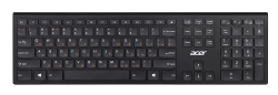 Клавиатура Acer OKR020 черный беспроводная