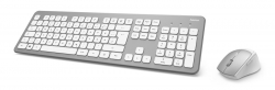 Клавиатура Hama KMW-700 белый USB беспроводная Multimedia