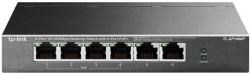 Коммутатор TP-Link TL-SF1006P 6x100Mb 4PoE+ 67W управляемый