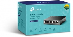 Коммутатор TP-Link TL-SG1005LP 5G 4PoE+ неуправляемый