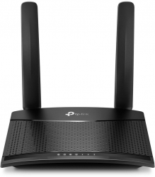 Роутер беспроводной TP-Link TL-MR100 N300 10/100BASE-TX/4G(3G) cat.4 черный