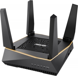 Роутер беспроводной Asus RT-AX92U (2-pk) AX6100 10/100/1000BASE-TX черный (упак.:2шт)