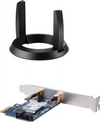 Сетевой адаптер WiFi + Bluetooth Asus PCE-AC58BT AC2100 PCI Express (ант.внеш.съем) 2ант.