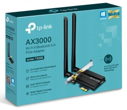Сетевой адаптер WiFi + Bluetooth TP-Link Archer TX50E AX3000 PCI Express (ант.внеш.несъем.) 2ант.