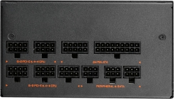 Блок питания Gigabyte ATX 750W AORUS GP-AP750GM 80+ gold 24+4+4pin APFC 135mm fan 6xSATA Cab Manag RTL