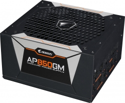 Блок питания Gigabyte ATX 850W AORUS GP-AP850GM 80+ gold 24+4+4pin APFC 135mm fan 6xSATA Cab Manag RTL