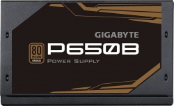 Блок питания Gigabyte ATX 650W GP-P650B 80+ bronze 24+4+4pin APFC 120mm fan 6xSATA RTL