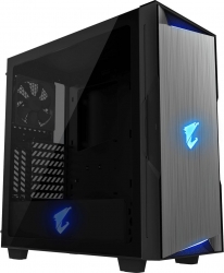 Корпус Gigabyte AORUS С300 GB-AC300G черный без БП ATX 2x120mm 2xUSB3.0 1xUSB3.1 audio bott PSU