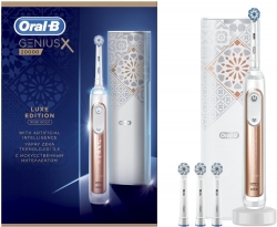 Зубная щетка электрическая Oral-B Genius X Luxe Edition золотистый