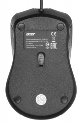 Мышь Acer OMW010 черный проводная 