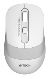 Мышь A4Tech Fstyler FG10S белый/серый беспроводная