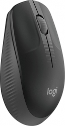 Мышь Logitech M190 черный/серый беспроводная
