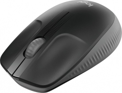 Мышь Logitech M190 черный/серый беспроводная