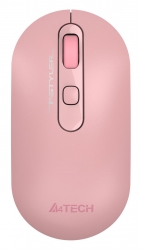 Мышь A4Tech Fstyler FG20 розовый беспроводная