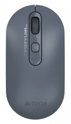 Мышь A4Tech Fstyler FG20 пепельный/синий беспроводная