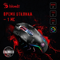 Мышь A4Tech Bloody J95s рисунок проводная