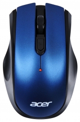 Мышь Acer OMR031 черный/синий беспроводная 