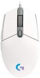 Мышь Logitech G102 LIGHTSYNC белый оптическая (8000dpi) USB (6but)