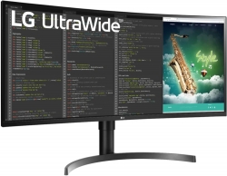 Монитор LG 35WN65C-B черный
