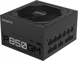 Блок питания Gigabyte ATX 850W GP-P850GM 80+ gold 24+4+4pin APFC 120mm fan 8xSATA Cab Manag RTL