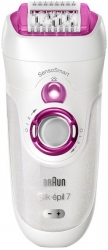 Эпилятор Braun SES 7/700 белый/розовый