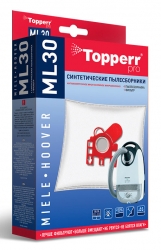 Пылесборники Topperr ML30 сверхпрочные нетканые (4 пылесбор.) (1 фильт.)