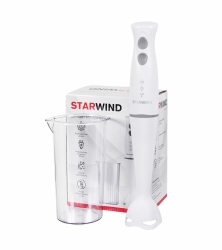 Блендер погружной Starwind SBP1112 белый/серый