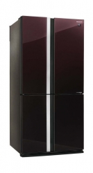 Холодильник Sharp SJ-GX98PRD бордовый