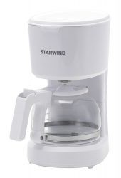 Кофеварка капельная Starwind STD0611 белый