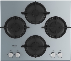 Газовая варочная поверхность Hotpoint-Ariston HAGD 61S/SL серебристый