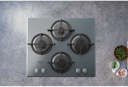 Газовая варочная поверхность Hotpoint-Ariston HAGD 61S/SL серебристый