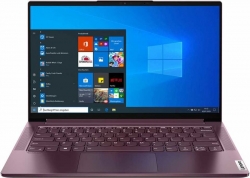 Ноутбук Lenovo Yoga Slim7 14IIL05 Core i5 1035G4/16Gb/SSD512Gb/Intel Iris Plus graphics/14/IPS/FHD 1920x1080/Windows 10/vinous/WiFi/BT/Cam