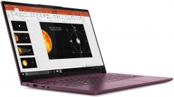 Ноутбук Lenovo Yoga Slim7 14IIL05 Core i5 1035G4/16Gb/SSD512Gb/Intel Iris Plus graphics/14/IPS/FHD 1920x1080/Windows 10/vinous/WiFi/BT/Cam