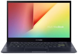 Трансформер Asus VivoBook TM420IA-EC084T Ryzen 3 4300U/8Gb/SSD256Gb/AMD Radeon/14/IPS/Touch/FHD 1920x1080/Windows 10/black/WiFi/BT/Cam