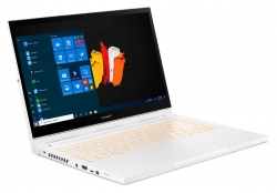 Ноутбук Acer ConceptD 3 Ezel CC314-72-56JF Core i5 10300H/8Gb/SSD512Gb/UMA/14/IPS/Touch/FHD 1920x1080/Windows 10 Professional/white/WiFi/BT/Cam