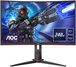 Монитор AOC Gaming C32G2ZE/BK черный