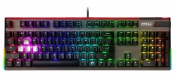 Клавиатура MSI Vigor GK80 RU механическая черный