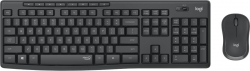 Клавиатура + мышь Logitech MK295 Silent Wireless Combo черный беспроводная