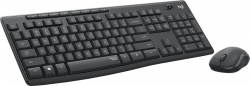 Клавиатура + мышь Logitech MK295 Silent Wireless Combo черный беспроводная