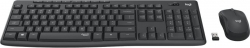 Клавиатура + мышь Logitech MK295 Silent Wireless Combo черный беспроводная