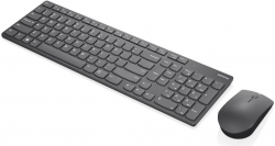 Клавиатура + мышь Lenovo Combo Professional 4X30T25796 черный беспроводная