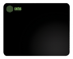Коврик для мыши Cactus CS-MP-D02M Средний черный 300x250x3мм