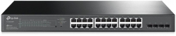 Коммутатор TP-Link TL-SG2428P 24G 4SFP+ 24PoE+ 250W управляемый