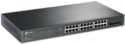 Коммутатор TP-Link TL-SG2428P 24G 4SFP+ 24PoE+ 250W управляемый