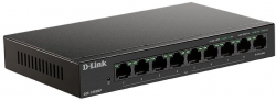 Коммутатор D-Link DES-1009MP DES-1009MP/A1A 8x100Mb 1G 8PoE 117W неуправляемый